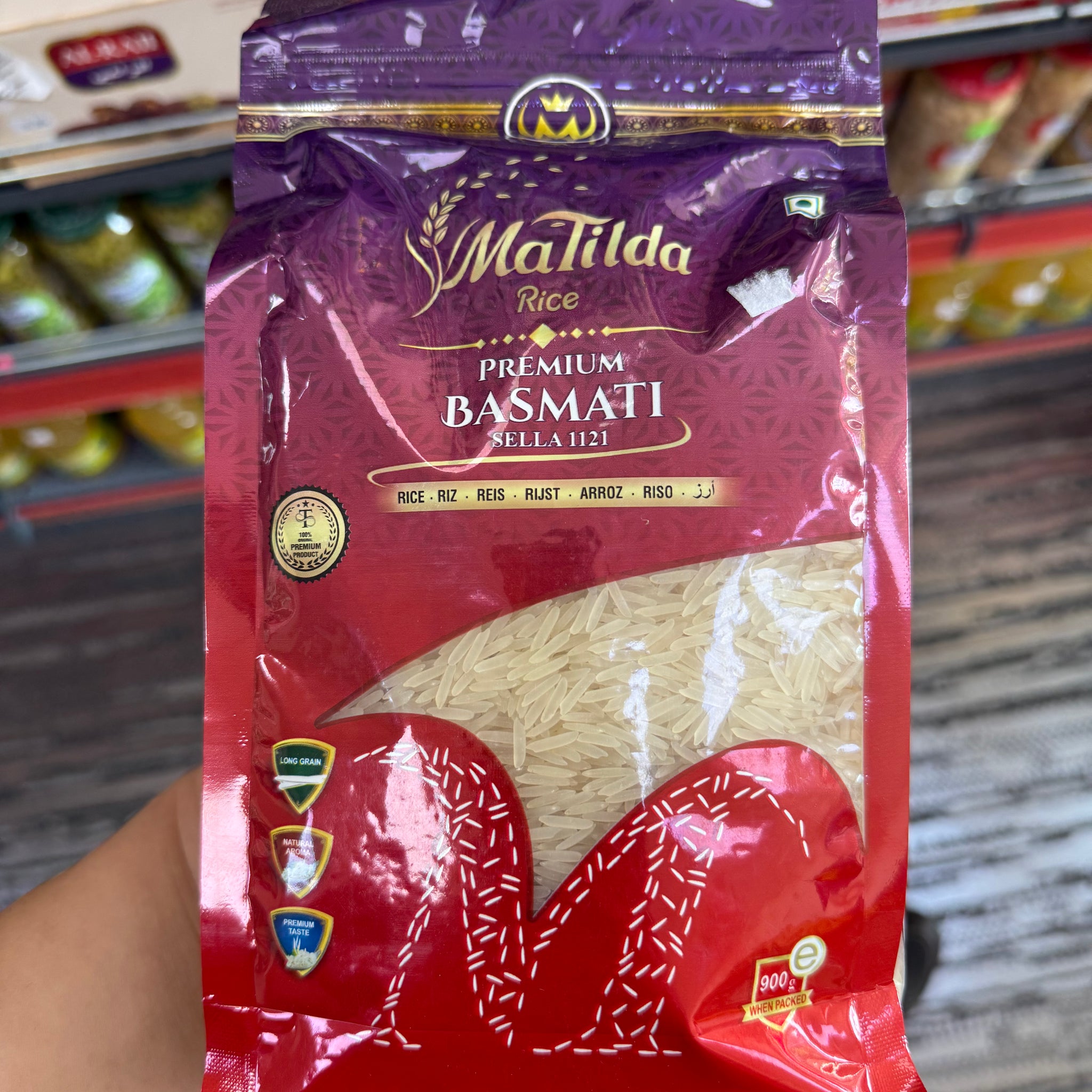 Premium Basmati Rice Matilda 900g