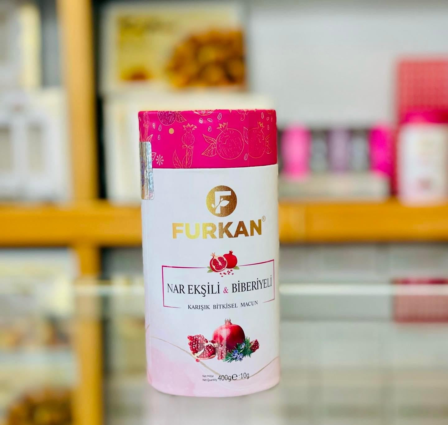 FURKAN HERBAL SLIMMING PASTE WITH POMEGRANATE AND ROSEMARY 400 g